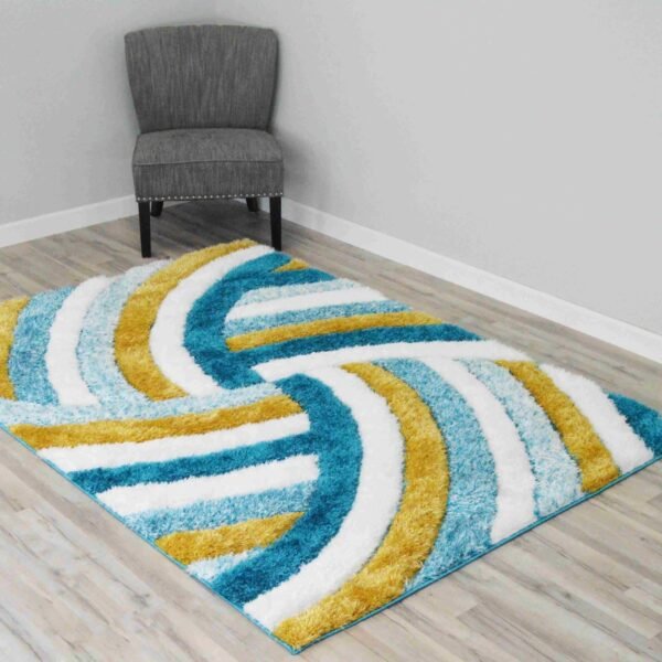 4D SHAGGY Rug Design 6483