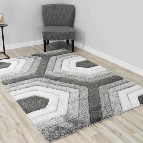 4D SHAGGY Rug Design 6485