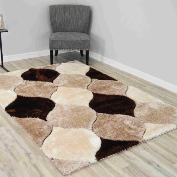 4D SHAGGY Rug Design 6488