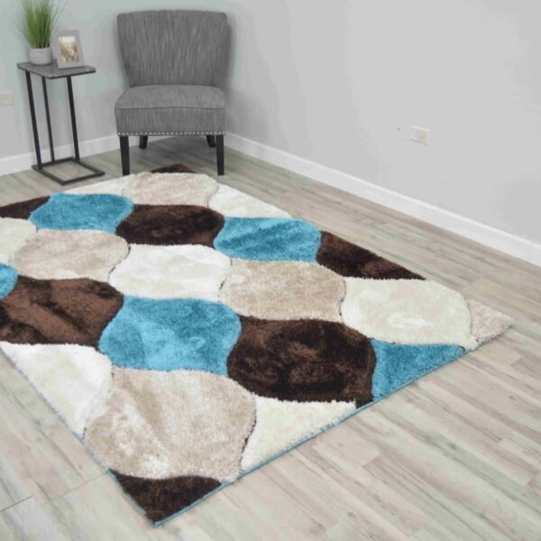 4D SHAGGY Rug Design 6488