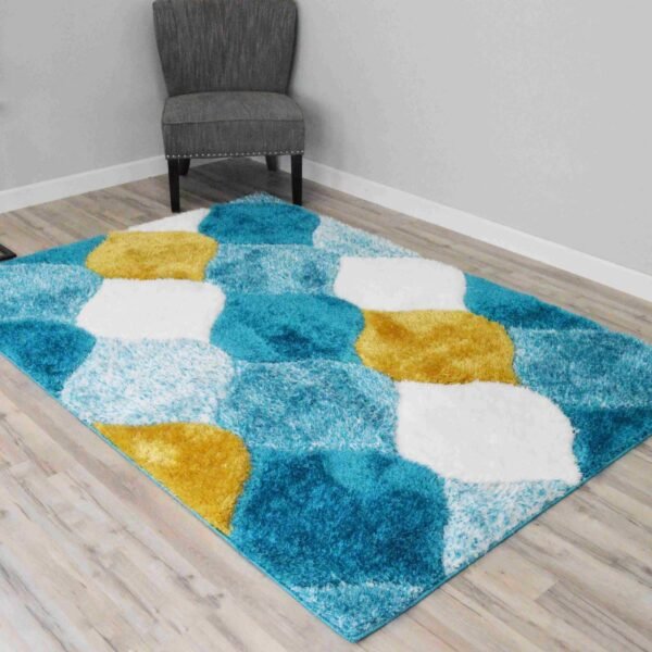4D SHAGGY Rug Design 6488