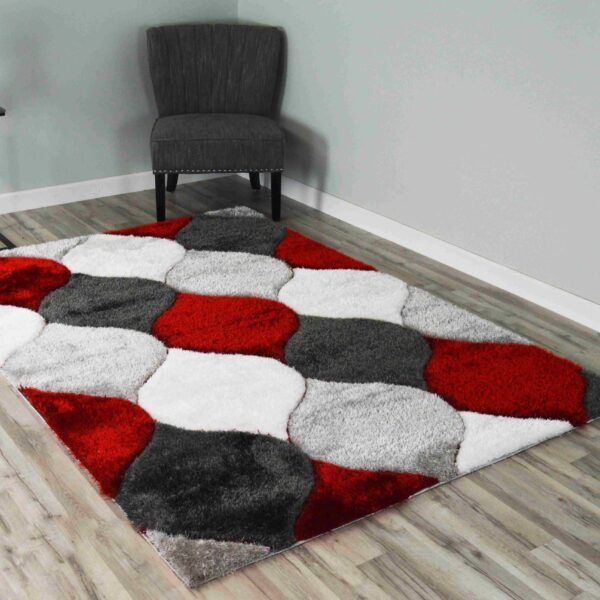 4D SHAGGY Rug Design 6488