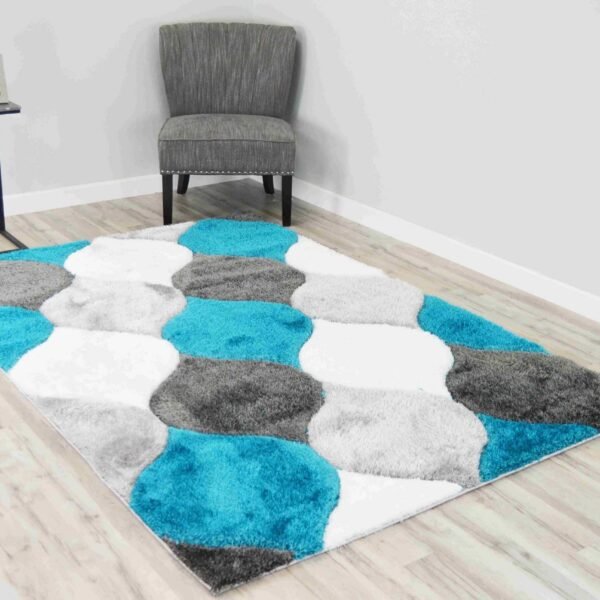 4D SHAGGY Rug Design 6488