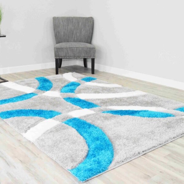 4D SHAGGY Rug Design 6491