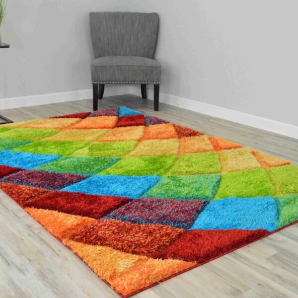 4D SHAGGY Rug Design 6492