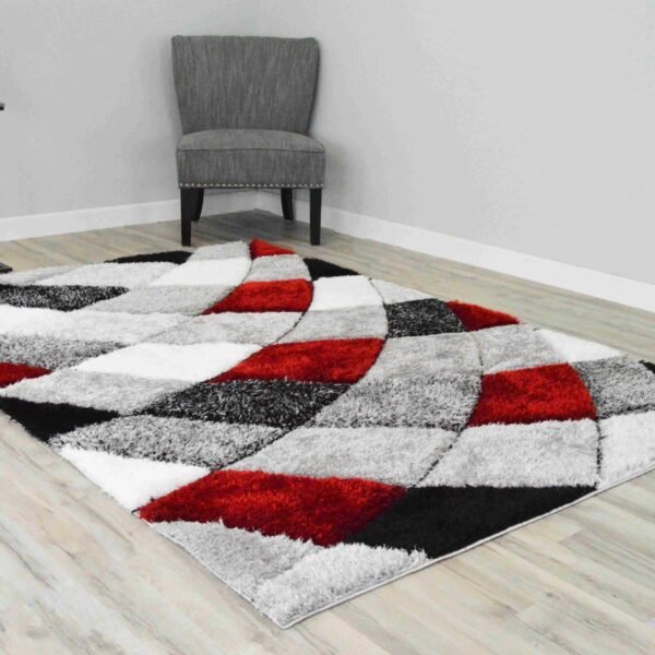 4D SHAGGY Rug Design 6492