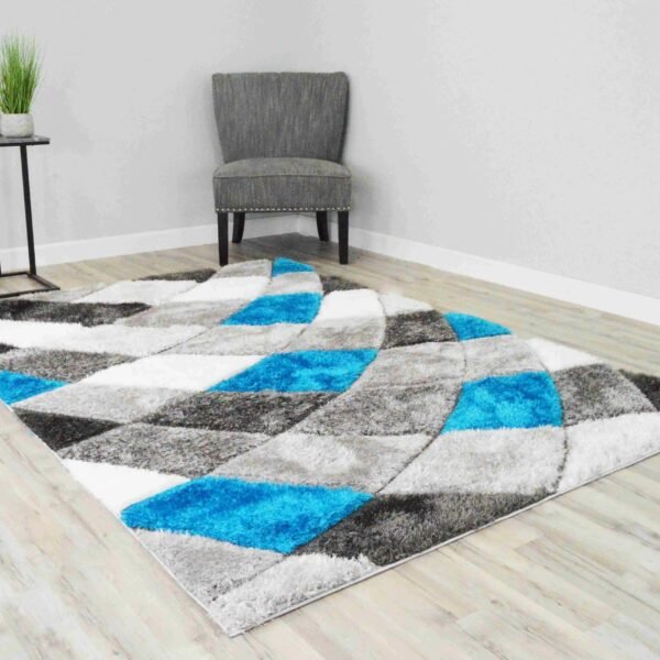 4D SHAGGY Rug Design 6492