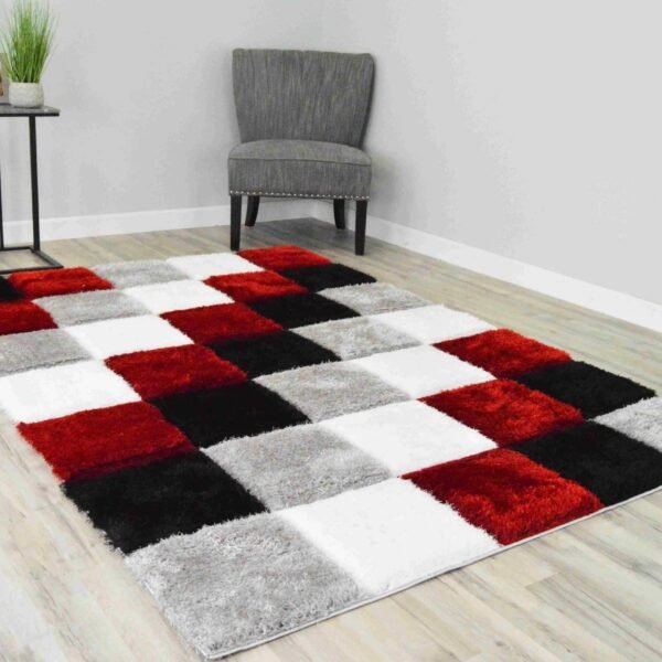 4D SHAGGY Rug Design 6493