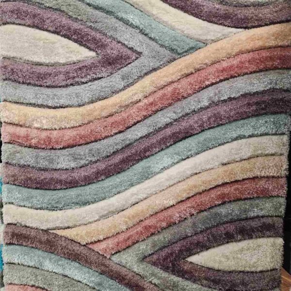4D SHAGGY Rug Design 6496