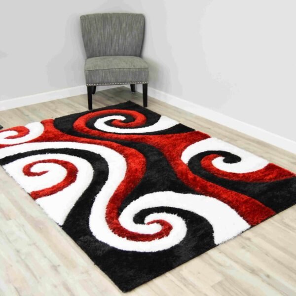 4D SHAGGY Rug Design 6499