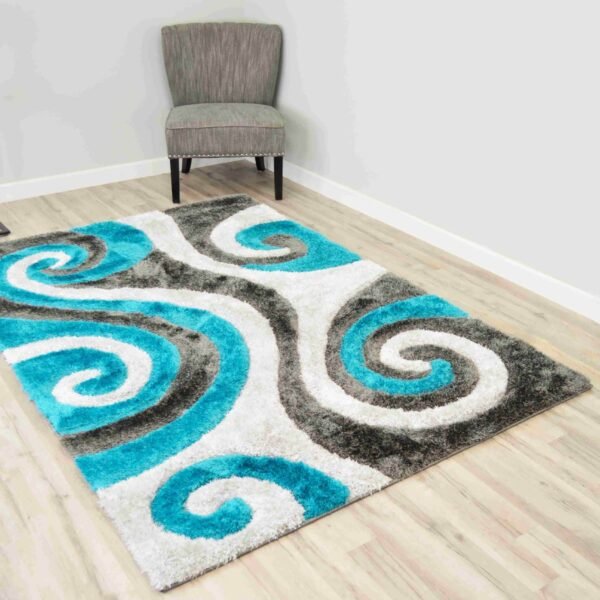 4D SHAGGY Rug Design 6499
