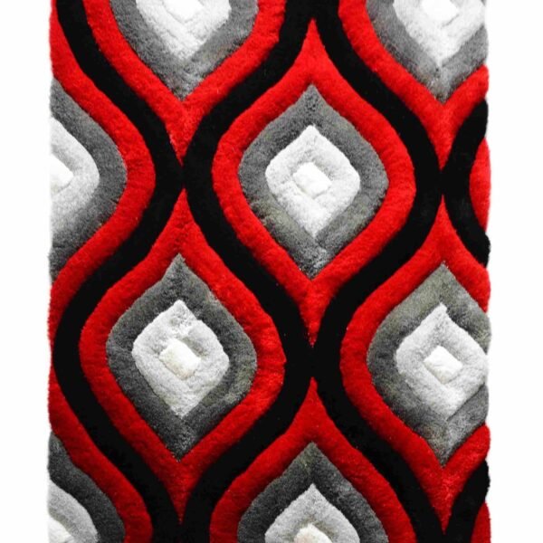 3D SHAGGY Rug Design 881