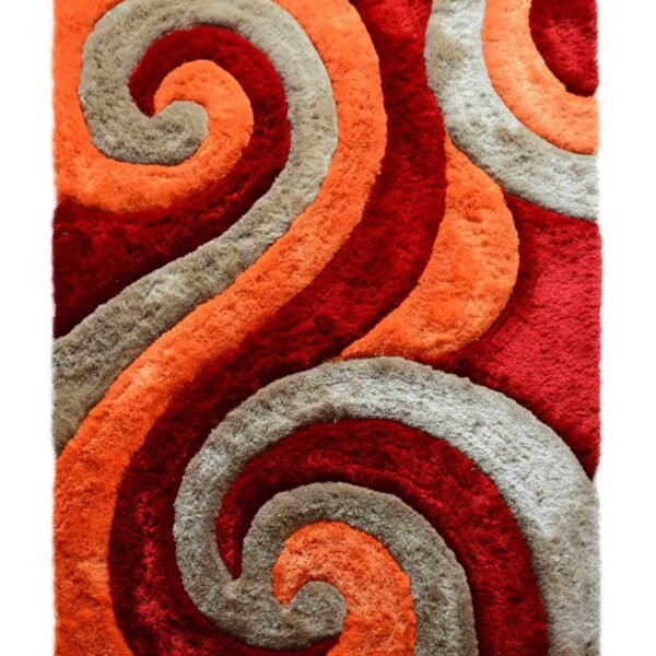 3D SHAGGY Rug Design 886