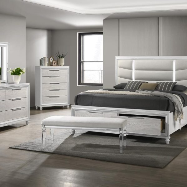 Finn-QUEEN BED FRAME - DRESSER - MIRROR - CHEST - NIGHTSTAND