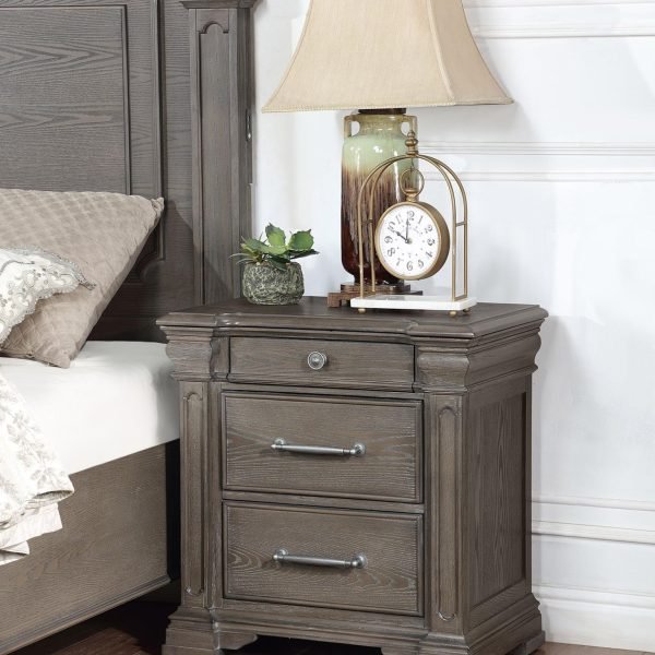 Declan-DARK GRAY Nightstand