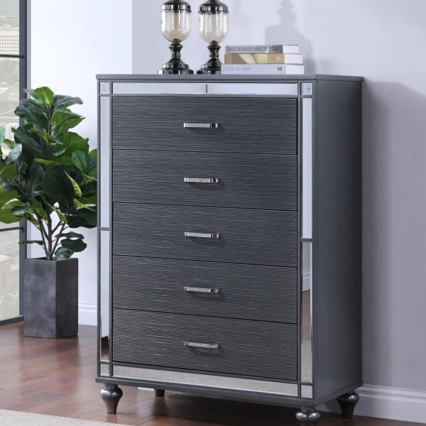 Oscar-CHARCOAL GLOSS CHEST