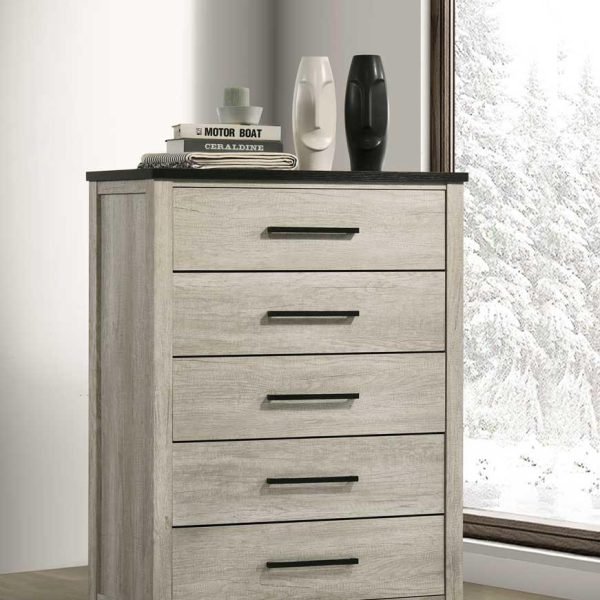 Xena-ANTIQUE WHITE CHEST