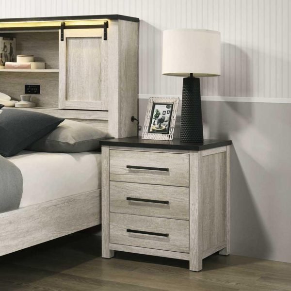 Xena-ANTIQUE WHITE Nightstand