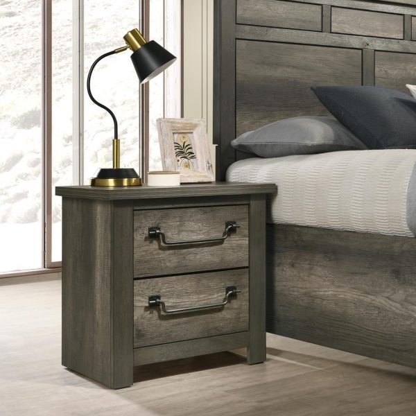 Zara-ASH GRAY Nightstand