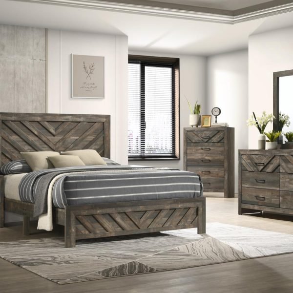 Margaret-KING BED-DRESSER-MIRROR