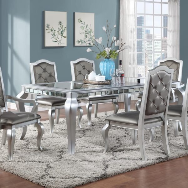 Reginald-DINING TABLE & 4 SIDE CHAIRS