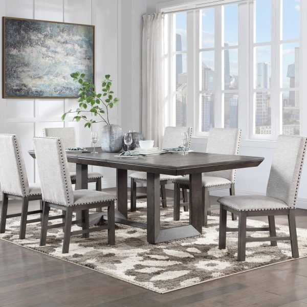 Ignatius-DINING TABLE & 6 CHAIRS