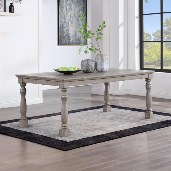 Clementia-GRAY DINING TABLE