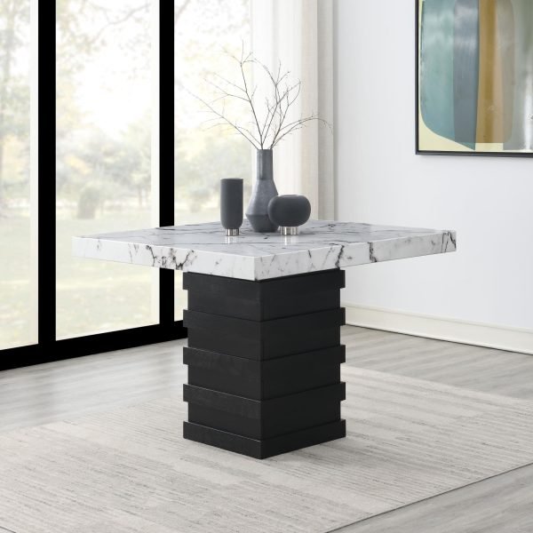 Theodora-WHITE COUNTER HEIGHT TABLE