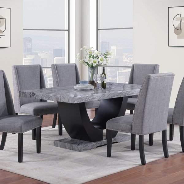 Florentine-DINING TABLE & 4 SIDE CHAIRS