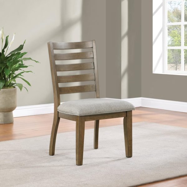 Isidore-BROWN DINING CHAIR (PRICE PER CHAIR )