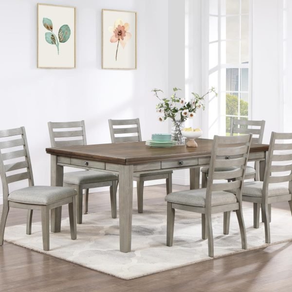 Ottavia-Dining Table & 4 Side Chairs