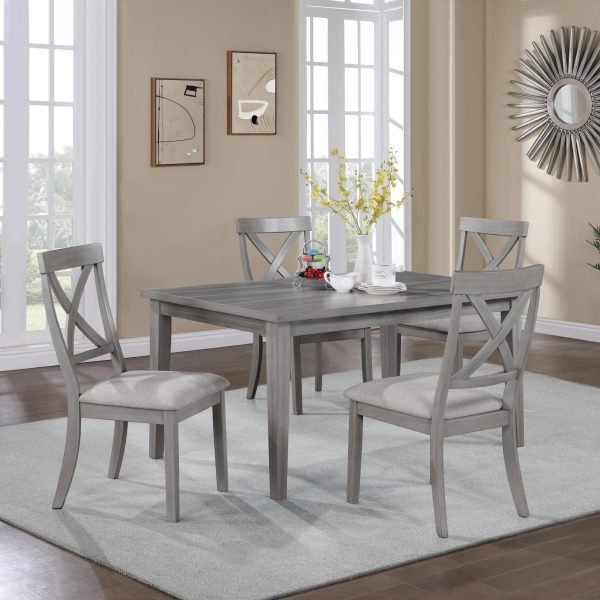 Oberon-Dining Table & 6 Side Chairs