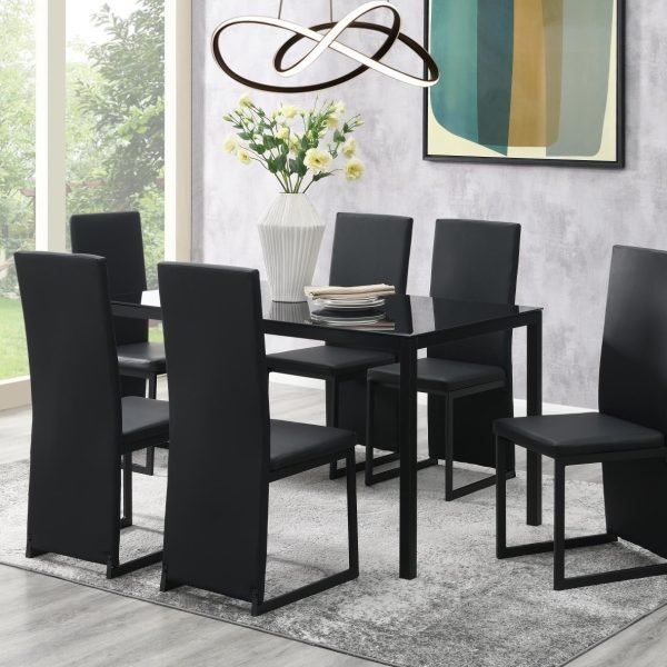 Othello-TABLE & 6 CHAIRS