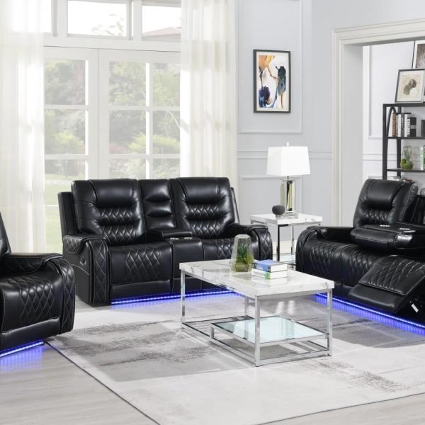 Benjamin  -BLACK MOTION LOVESEAT