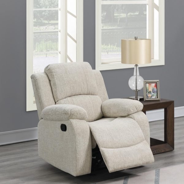 Charlotte  -PARROT CREAM MOTION CHAIR