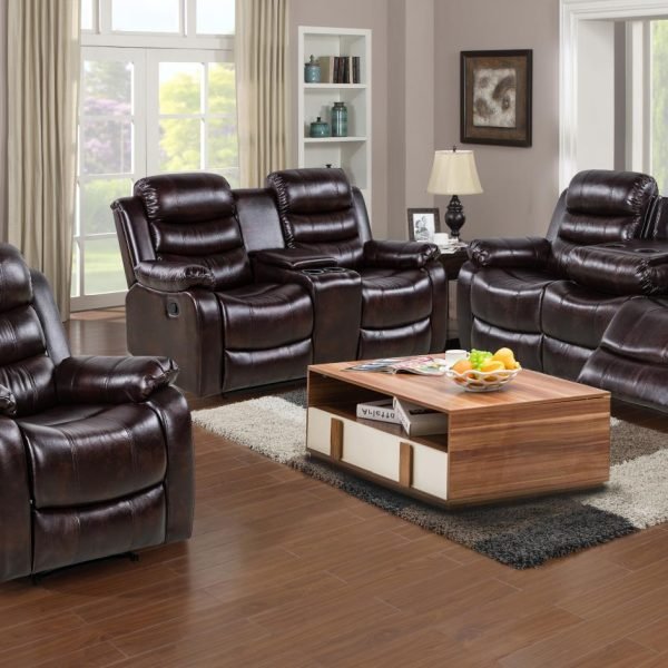 Delia  -BROWN MOTION LOVESEAT