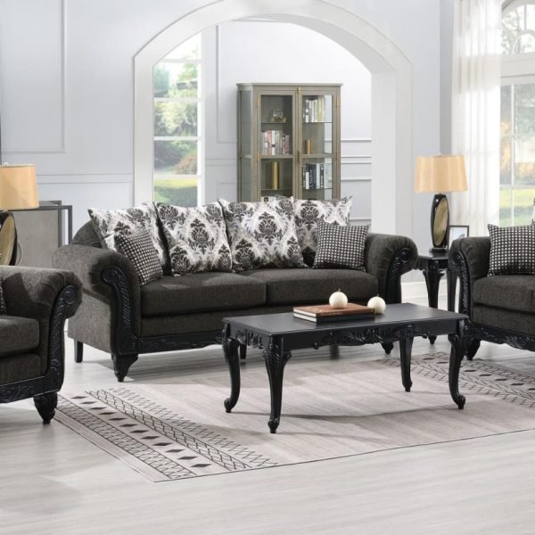 Eugene  -TRADITIONAL CHARCOAL CHAIR