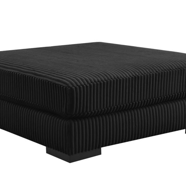 Jacob  -BLACK OTTOMAN