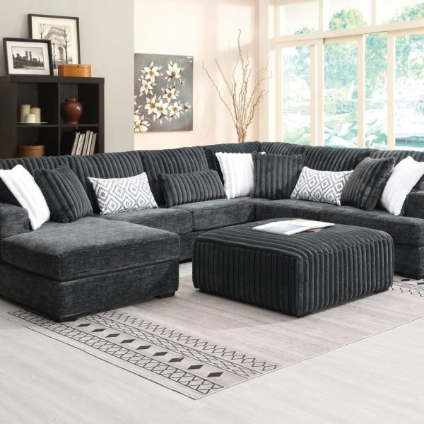 Juliet  -CHARCOAL 3 PC SECTIONAL