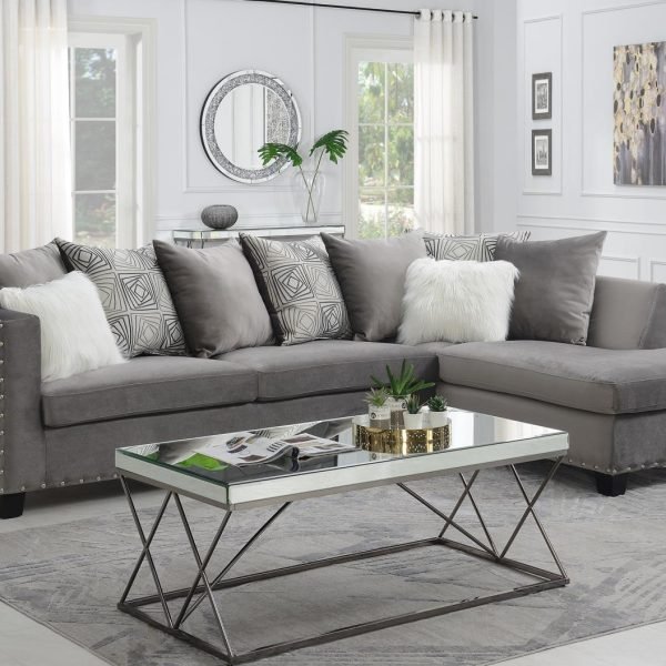 Nina  -SILVER 2 PC SECTIONAL