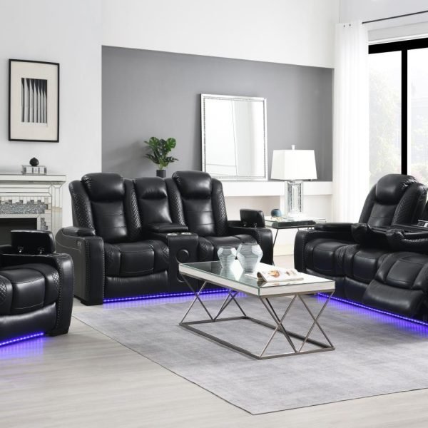 Xander-POWER RECLINING SOFA-POWER RECLINING LOVESEAT