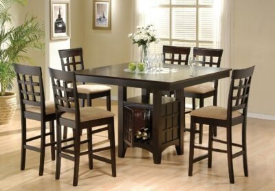 Gabriel 7-piece Square Counter Height
Dining Set Cappuccino