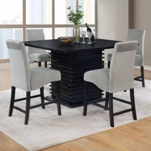 Stanton 5-piece Square Counter Height
Dining Table Set Grey