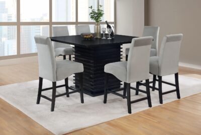 Stanton 7-piece Square Counter Height
Dining Table Set Grey