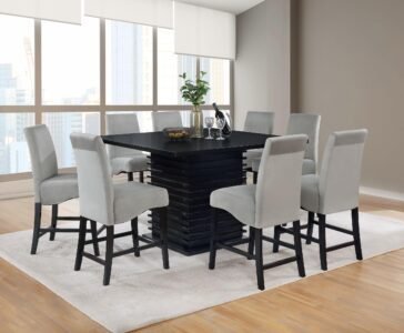 Stanton 9-piece Square Counter Height
Dining Table Set Grey