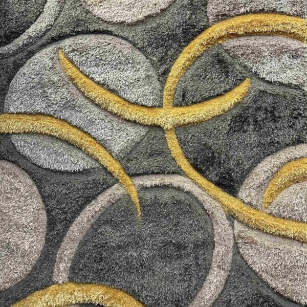 4D SHAGGY Rug Design 6482