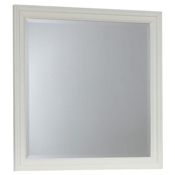 Sandy Beach Dresser Mirror Cream White