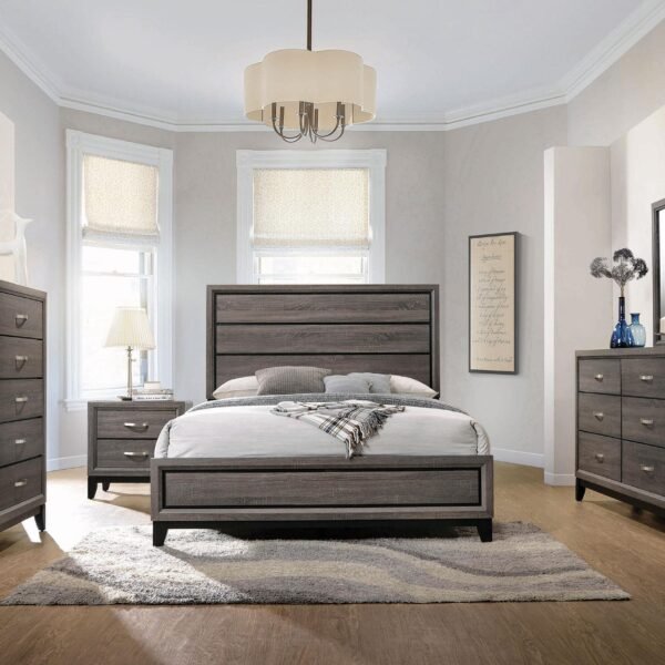 Watson 5-piece California King Bedroom Set Grey Oak