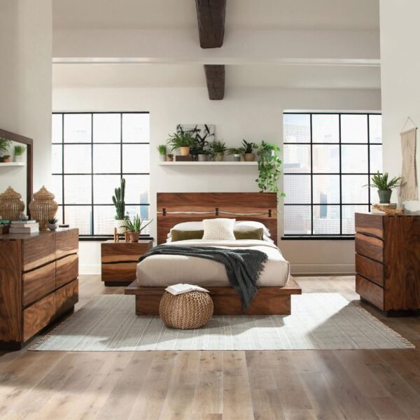 Winslow 5-piece California King Bedroom Set Smokey Walnut