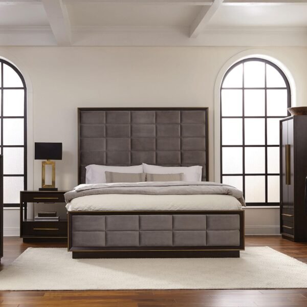 Durango 4-piece Eastern King Bedroom Set Smoked Peppercorn